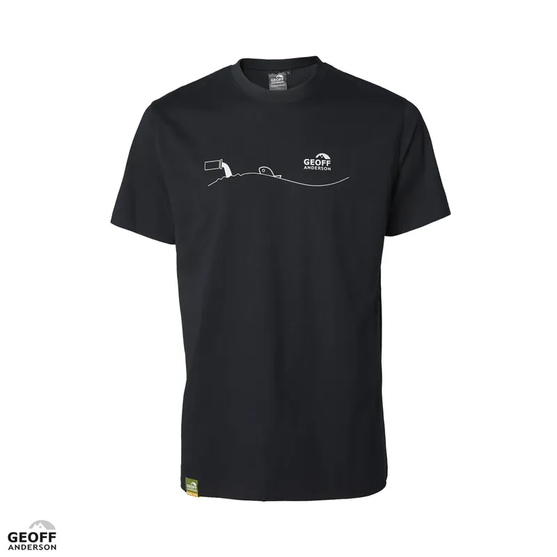 Fabrieksprijs Organic Tee Pollution Black