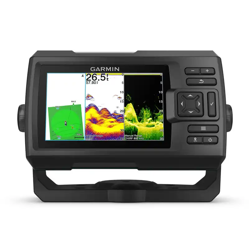 Goedkoop Garmin STRIKER Vivid 5cv GT20-TM jeladóval
