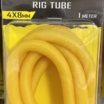 Flitsaanbieding BLACK CAT 1,00m Black Cat Rig Tube yellow 1pcs 4x8mm