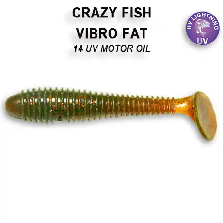 Crazy Fish Vibro FAT 5.8" Express Levering