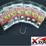 XZOGA Horog 3D FLATTED STEEL - XJ-38 4/0 - 7/0 Voordeelprijs