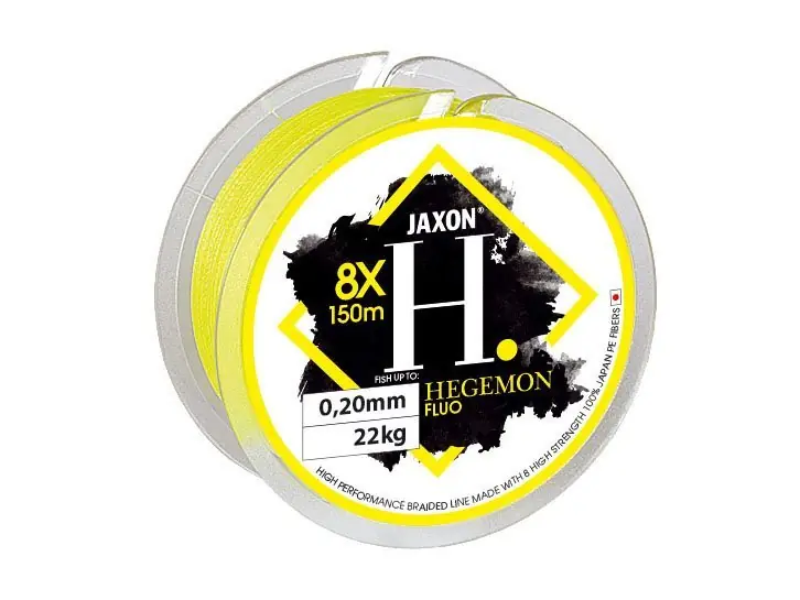 Favoriet Jaxon HEGEMON 8X FLUO 150M