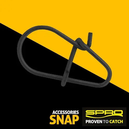 SPRO Matte Black HD Snap Favoriet
