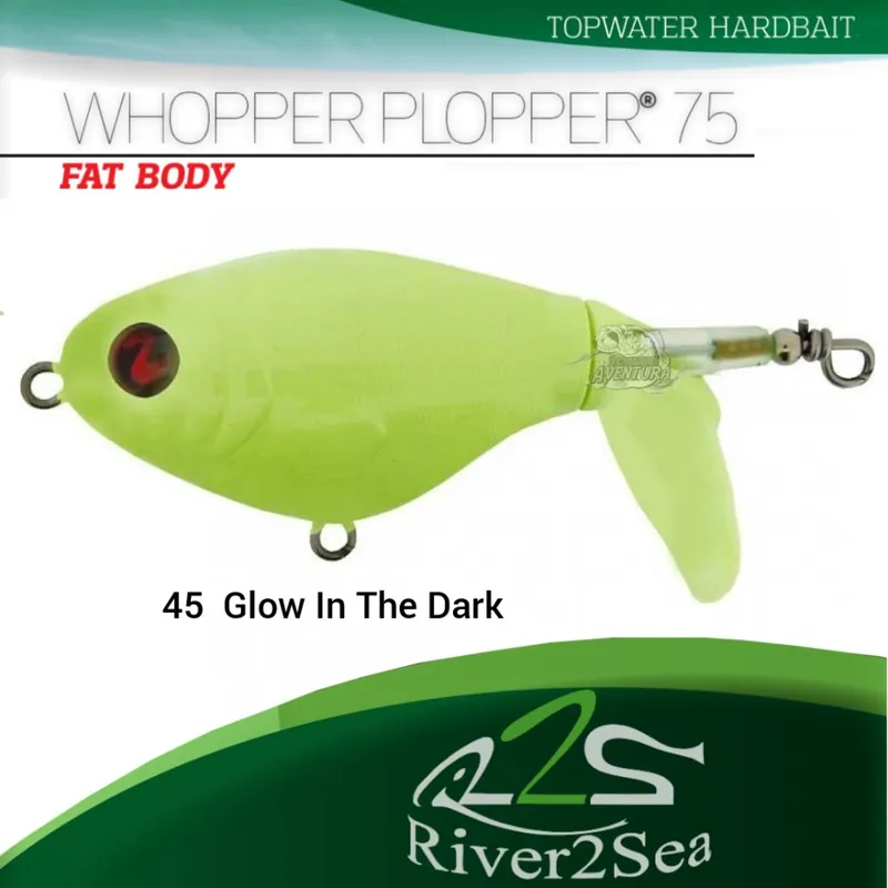 River2Sea Whopper Plopper 75 - Color 45 Glow in the Dark Gereduceerde Prijs