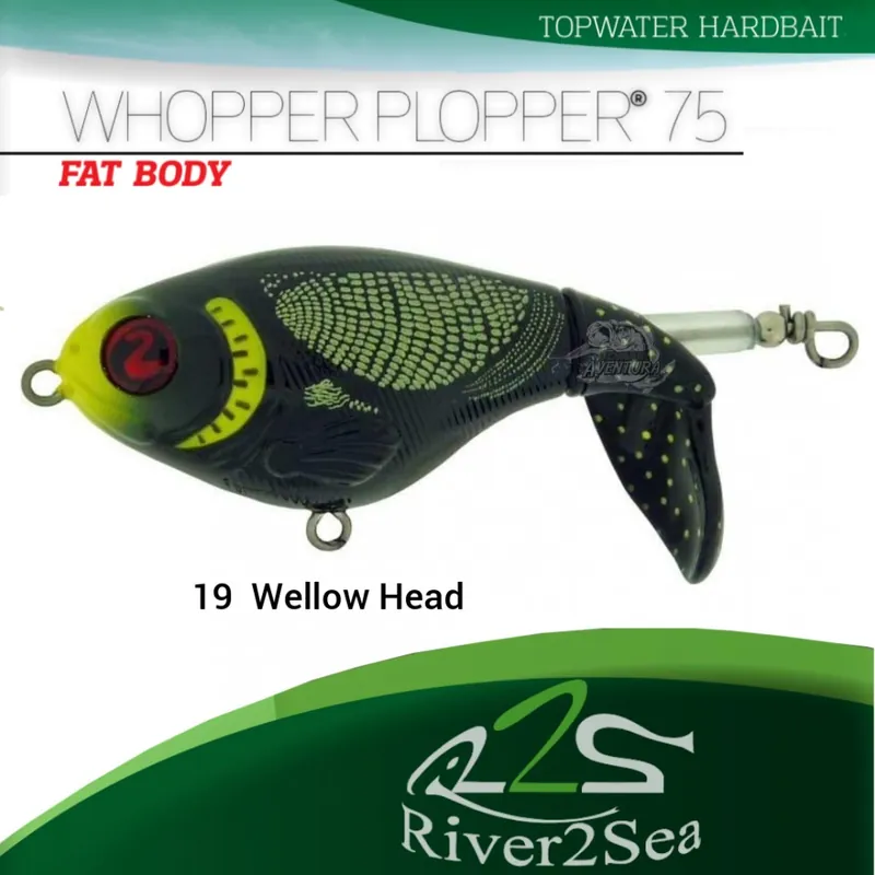 Speciale Aanbieding River2Sea Whopper Plopper 75 - Color 19 YellowHead