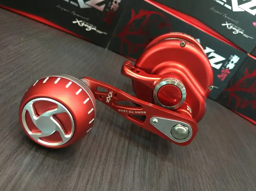 XZOGA * TXZ REEL TX-S 31PG - LEFT - red Beperkte Voorraad