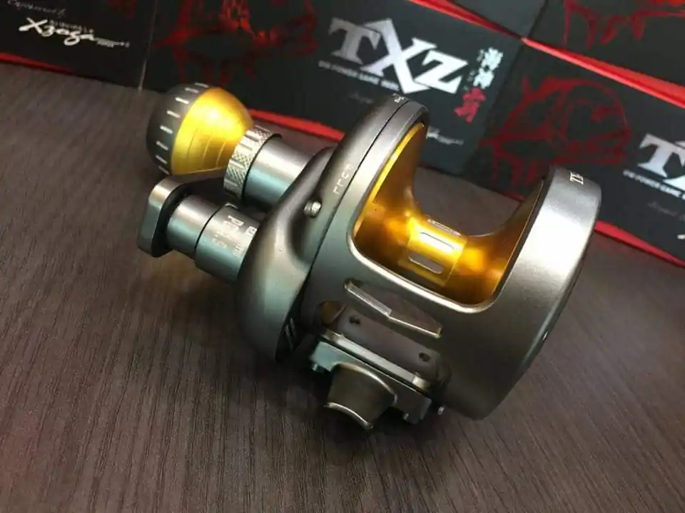 Fabrieksprijs XZOGA * TXZ REEL TX-S 31PG - LEFT - gunsmoke