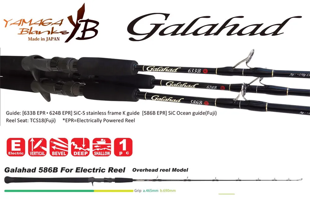Actieprijs GALAHAD 586B CAST 1.740m Jig Max 350gr