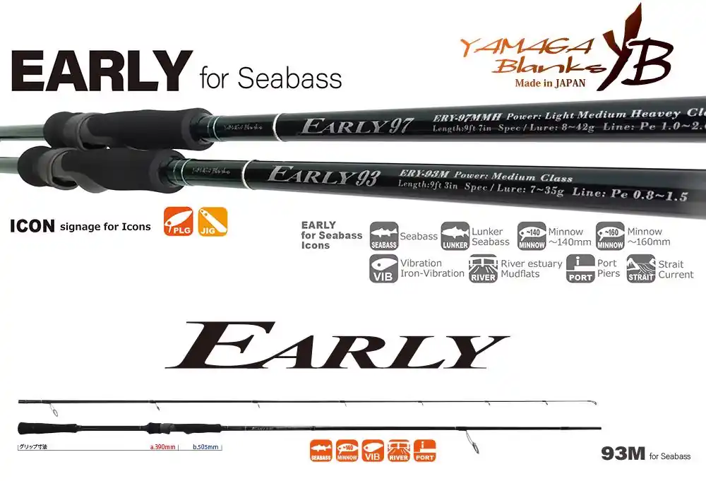 EARLY SEABASS 93M 2.819m 7-35gr Koop Vandaag