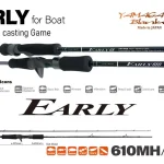 Direct Verzonden EARLY BOAT 610MH/B BAICAST 2.10m 10-50gr
