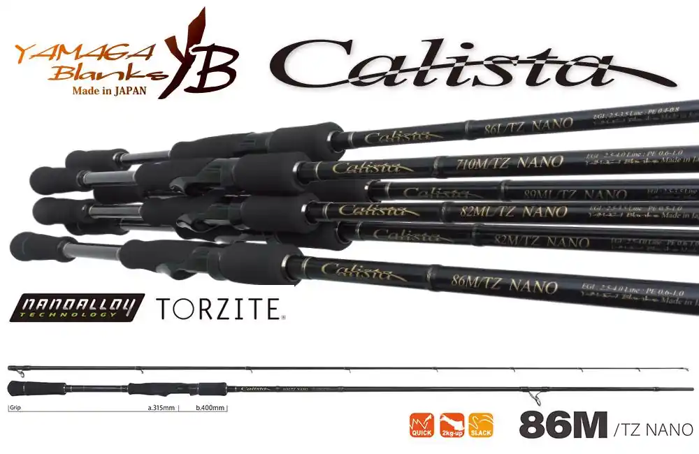 Direct Beschikbaar CALISTA 86M TZ NANO 2.575m 28gr