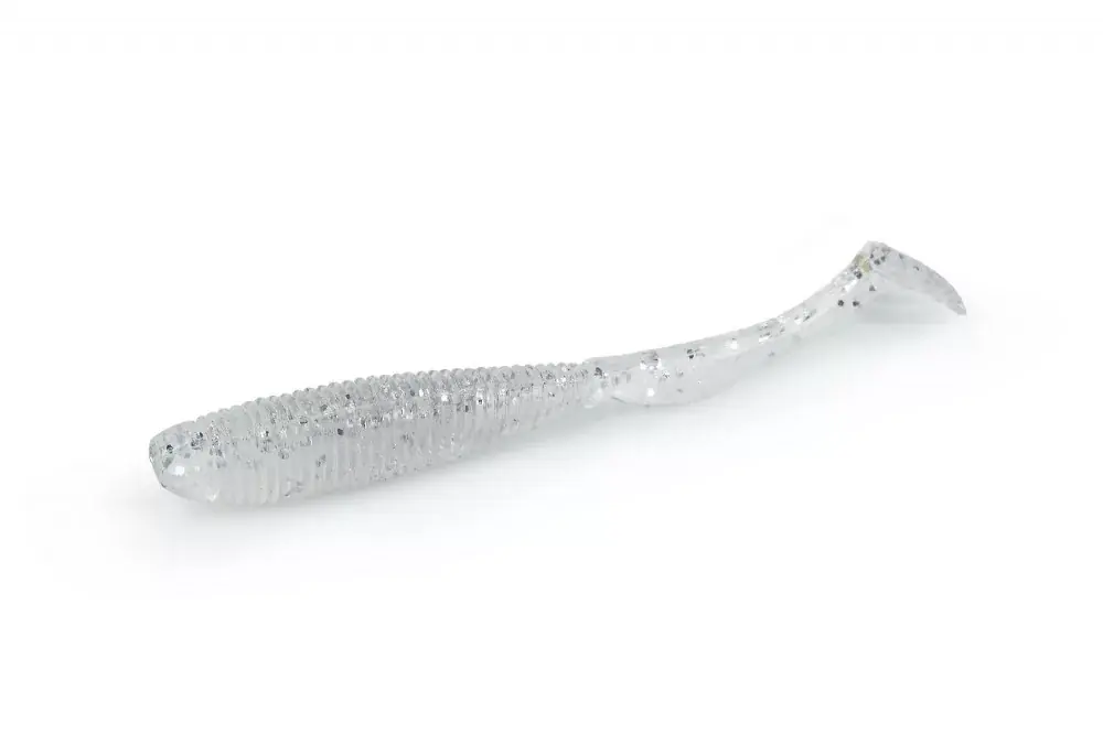 Laatste Kans Molix RA Shad 3.8" / 07 - White Shad gumihal