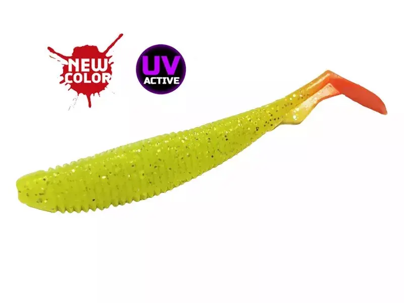 Nu Kopen Molix RA Shad 3.0" FAT / 639 - UV Tournament Chartreus