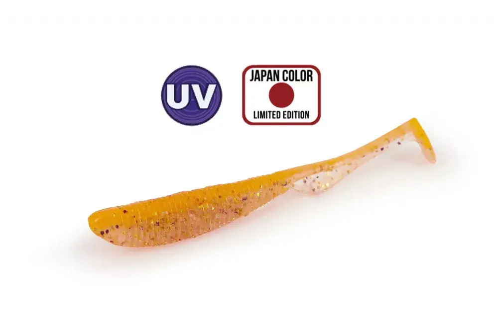 Gecertificeerd Molix RA Shad 2.0" / 149 - UV Orange Laminte gumihal