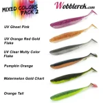 Express Levering Molix RA Shad 3.8" / MP2 - Mixed Pack gumihal