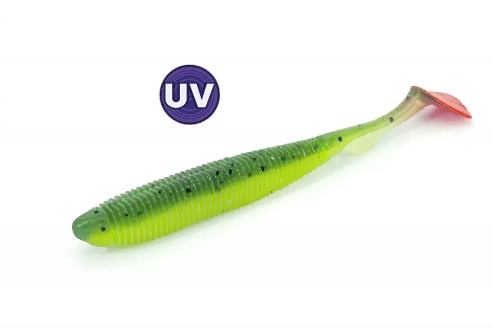 Snelle Levering Molix RA Shad 4.5" / 472 - UV Orange Tail gumihal