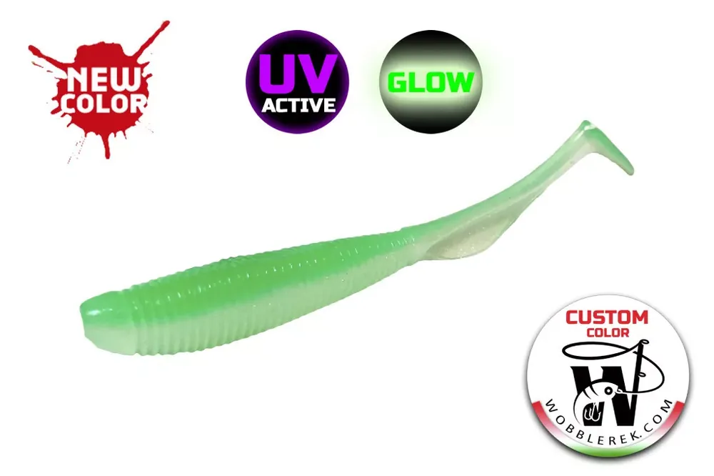 Gratis Retour Molix RA Shad 3.8" / 625 - UV Tournament Mint Green Gl