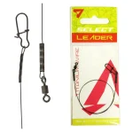 Aanbieding Select Titanium előke 20cm 9kg forgóval és kapoccsal
