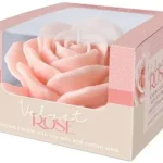 Gyertya - velvet rose 120x70mm boxban sb525 Alleen Vandaag