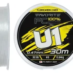 Favorite U1 FC 0,47 mm/13,84 kg (30m) fluorocarbon zsinór Dagaanbieding