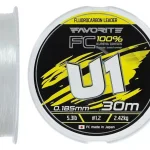 Koop Online Favorite U1 FC 0,185 mm/2,42 kg (30m) fluorocarbon zsinór