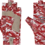 Favorite Solar Fishing Gloves L-XL pergető kesztyű (Red) Premium