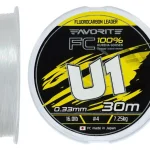 Favorite U1 FC 0,33 mm/7,25 kg (30m) fluorocarbon zsinór Lage Kosten