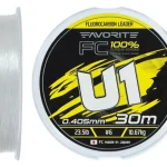 Snelle Levering Favorite U1 FC 0,405 mm/10,67 kg (30m) fluorocarbon zsinór