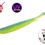 Molix RA Shad 4.5" / 686 - UV Electric Blue Chart gumi Op = Op