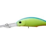Betrouwbaar OSP POWER DUNK SUSPEND 57mm 7.9gr P07 Chartreuse/Blue back