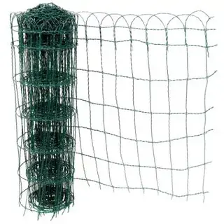 Flitsaanbieding Metalex párizsi drótkerítés, műanyag, zöld, félmerev 90 cm x
