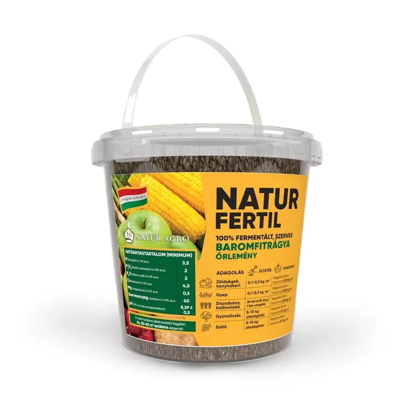 Aanbieding Natur FERTIL szerves baromfitrágya, 5,6 Liter/vödör