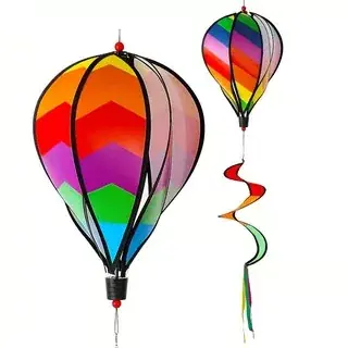 Uitverkoop Madárriasztó ballon színes, szivárványos