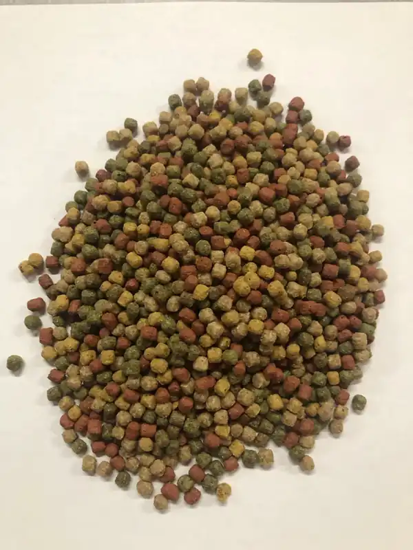 Lage Prijs Aqua Bio Color mix 3 mm lebegő haltáp - ár / kg
