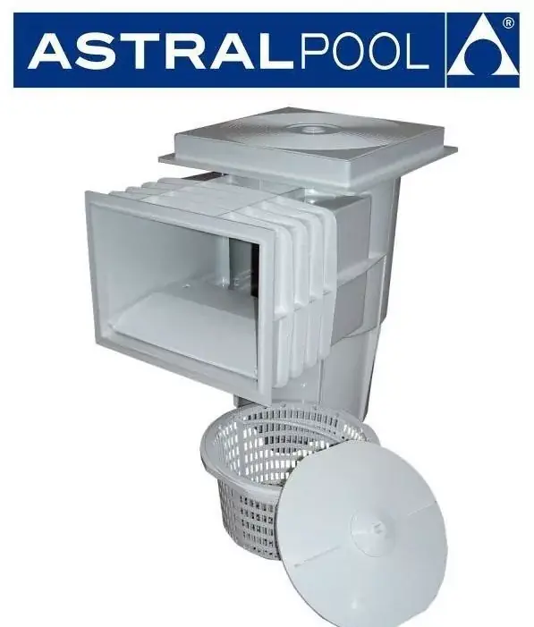 astralpool 15l szkimmer standard szájnyilással betonos meden Korting