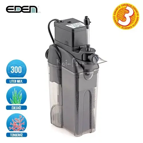 EDEN 328 Akvárium Belső Szűrő 1000 liter/óra Populair
