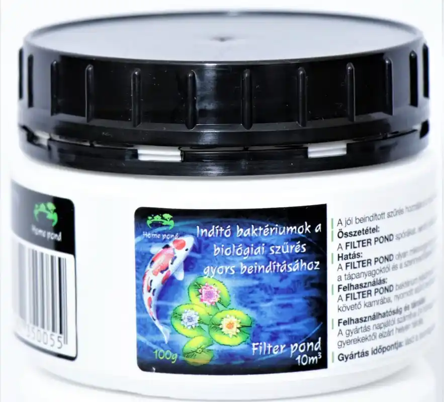 home pond filter pond indító baktérium 100g Gratis Retour