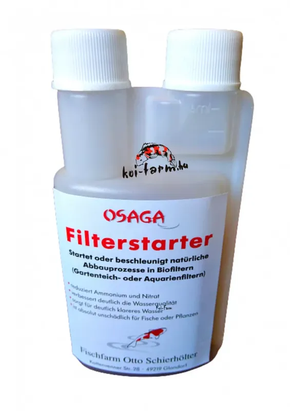 osaga filterstarter szűrőindító baktérium 100 ml Betaalbaar
