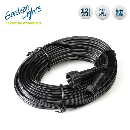garden lights 12 v hosszabbító kábel 6 m spt 1w Lage Prijs