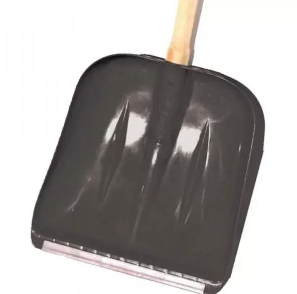 Nu Kopen hólapát műanyag 38cm inos élvédővel nyelezett