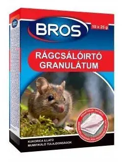 Bestseller bros rágcsálóírtó granulátum 140g