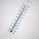Tijdelijk Beschikbaar hőmérő plexiüveg nature