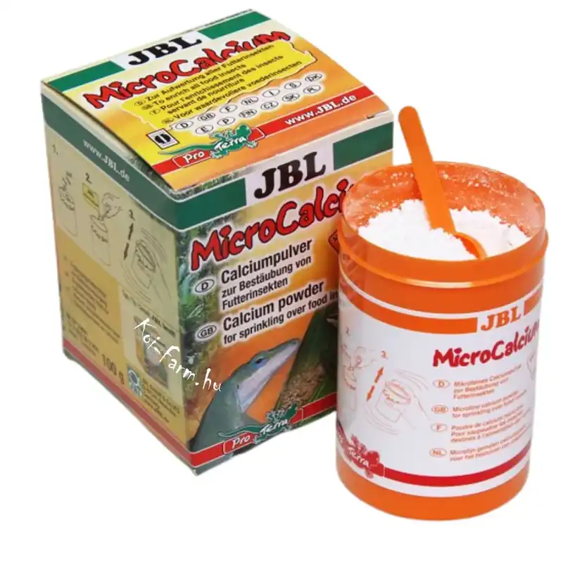Tijdelijk Beschikbaar jbl microcalcium hüllők és kétéltűek számára 100g