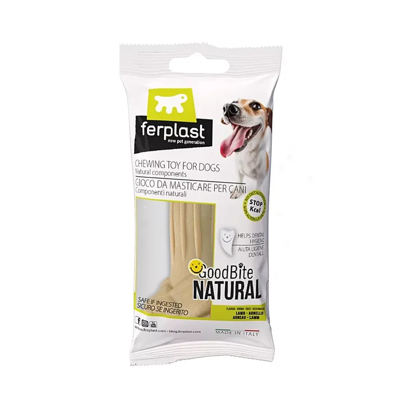 Bestseller ferplast goodb nat bag m 70g bárány ízű ehető műcsont kutyaj