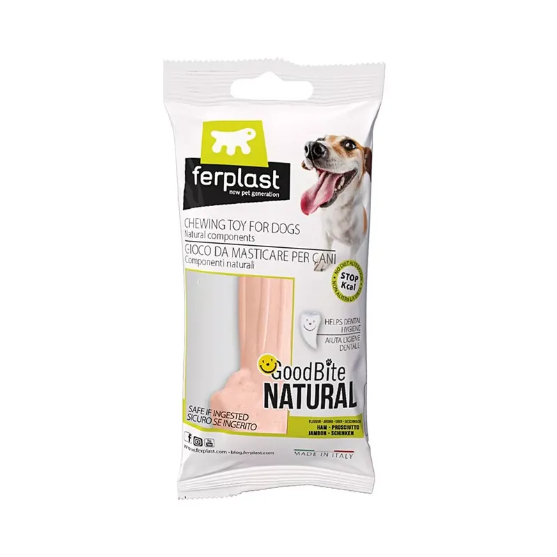 ferplast goodb nat bag m 70g sonka ízű ehető műcsont kutyajá Nieuw