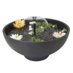 mini tavacska szökökúttal kerek 75x35 cm velda Speciale Aanbieding