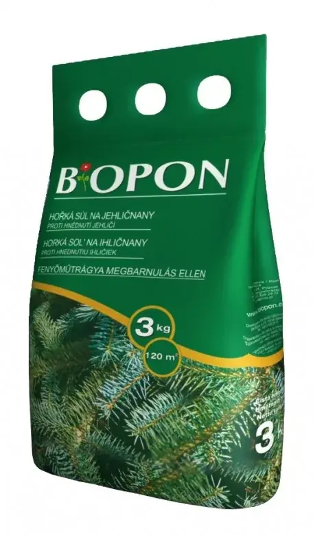 biopon 3 kg tűlevelű barnulás elleni növénytáp Betrouwbaar