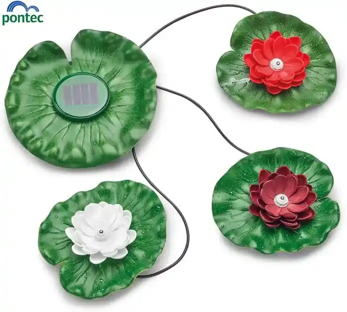 pontec pondosolar lily led set 3 Hoge Kwaliteit