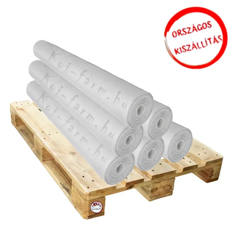 Beste Prijs raklapos fehér geotextília 350g m2 1 5 m széles 450m2