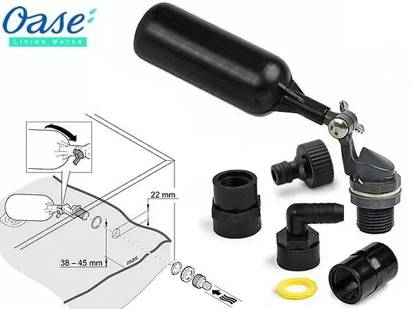oase auto fill kit töltőszelep Tijdelijk Beschikbaar